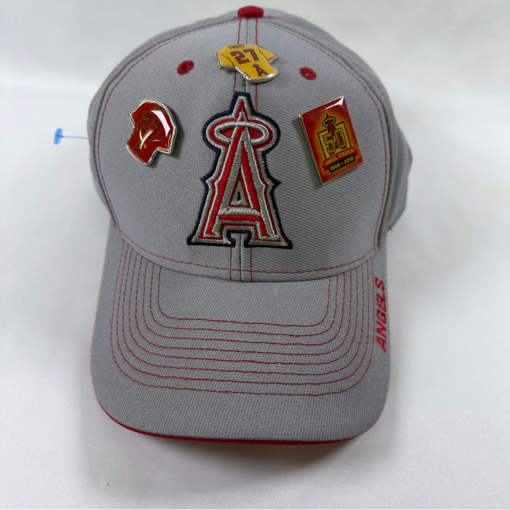 Genuine Merchandise Gray Cap with Red Details